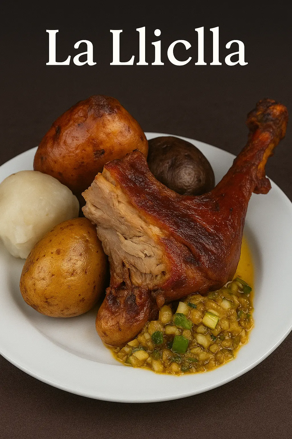 Promoción especial: Kankacho Ayavireño con guarnición de papas nativas, salsa criolla y ají especial